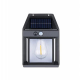 Lampa solara de perete cu senzor de miscare, Led, IP65, 3W, acumulator 3,7v,