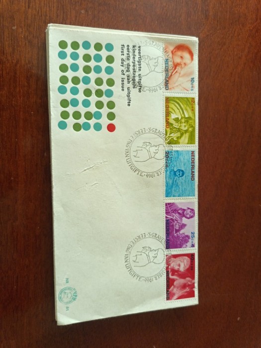 FDC Olanda 1966