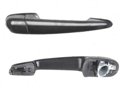Maner usa exterior Bmw Seria 3 E46 Compact 2000-2004, Sedan/Combi 2001-2005, Coupe 2003-2006, negru/primer, Dreapta foto