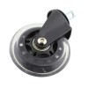 Roata siliconica, pentru scaun de birou, diametru 7.5 cm, 301222