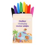 Set 8 Finelinere colorate Strigo cu varf subtire , Seria Capybara