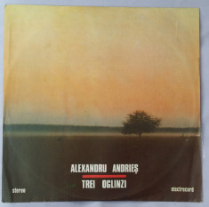 (43) DISC VINIL - ALEXANDRU ANDRIES - TREI OGLINZI foto