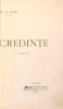 Credinte, Poesii - St. O. Iosif - Editia I, 1905 - Legatura veche