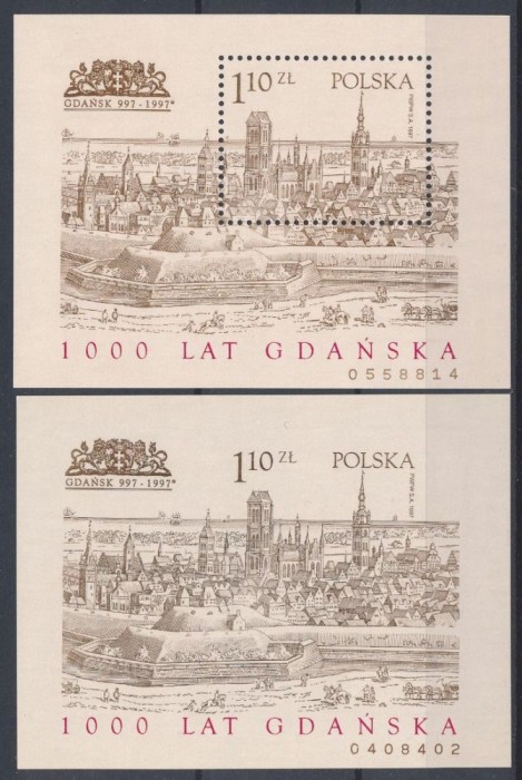 POLONIA 1997 ARHITECTURA GDANSK DANZIG