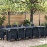Set mese grădină 15 pcs Antracit Set 14 persoane