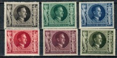 Deutsches Reich 1943 - Ziua lui Hitler, serie neuzata
