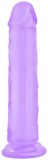 Dildo cu ventuza, VSCNOVELTY, jelly, violet - 22cm