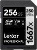 Lexar SDXC Pro 1667X UHS-II U3 R250/W120 (V60) 256G