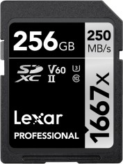 Lexar SDXC Pro 1667X UHS-II U3 R250/W120 (V60) 256G foto