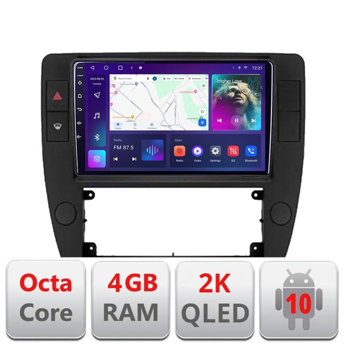 Navigatie Passat B5 1997-2004 Android Octa Core Ecran 2K QLED GPS 4G 4+32GB 360 kit-b5+EDT-E409-2K CarStore Technology