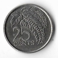 Moneda 25 cents 2017 - Trinidad Tobago