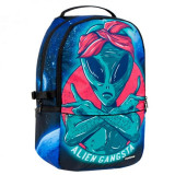 Rucsac pentru scoala cu 2 compartimente,model Alien Gangsta,29x15x45 cm, Starpak