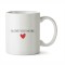 Cana Personalizata I Love You More, INOVATIX&reg;. 330ml