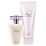 Cumpara ieftin Set cadou pentru femei: Apa de parfum Rare Pearls, Lotiune de corp Rare Pearls, aroma floral-lemnoasa eleganta
