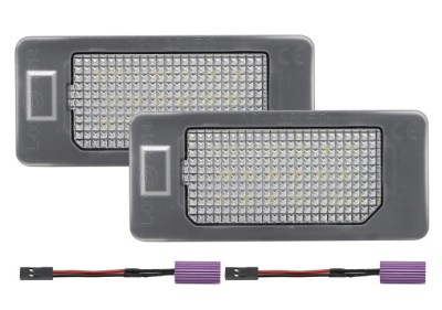 Set 2 buc lampa numar SKODA FABIA, 12.2014-09.2018; KODIAQ, 10.2016-; OCTAVIA III (5E), 01.2013-2020; RAPID (NH), 10.2012-; SUPERB (3V), 05.2015-06.2 foto