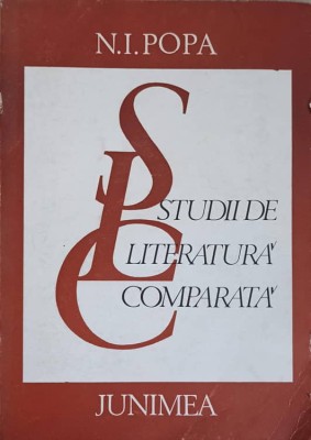 STUDII DE LITERATURA COMPARATA-N.I. POPA-225059 foto