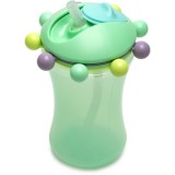 Melii Abacus Straw Sippy Cup ceasca cu pai Mint 340 ml