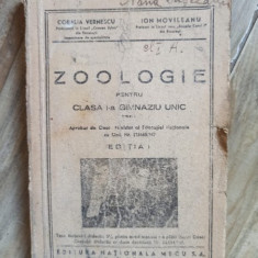 Coralia Vernescu, Ion Movileanu - Zoologie (Manual pentru clasa I-a gimnaziu)