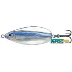 Lingurita Oscilanta LIVE TARGET Erratic Shine Sinking, 5.5cm, 11g, Silver / Blue foto