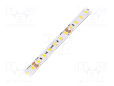 Bandă LED alb cald 2835 120 LED/m 8mm IP64 9,6W/m 24VDC - POS foto