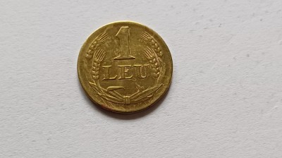 Romania - 1 leu 1947 foto