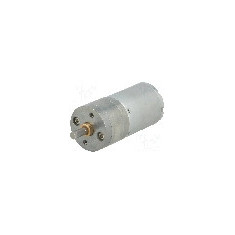 Motor DC, 12V DC, 1.1A, 260rot./min, POLOLU, 20.4:1 25DX50L MM LP 12V