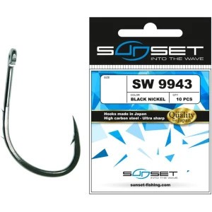Carlige Sunset Sunhooks SW 9943BN, nr.4, 8buc/plic foto