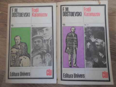 FRATII KARAMAZOV VOL.1-2-F.M. DOSTOIEVSKI foto