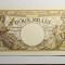 2000 lei 1944 Octombrie filigran Traian UNC