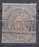 Germania - nord postbezirk, 1869, stampilat (G1)