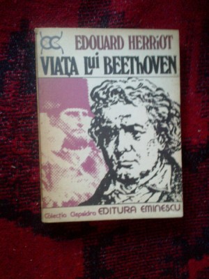 n7 Viata lui Beethoven - EDOUARD HERRIOT foto
