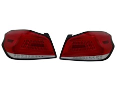 Set stopuri, lampa spate SUBARU WRX/STI (GP/GJ), 01.2014-2019, partea stanga, dynamic indicator; LED; rosu, fumuriu; TUNING,