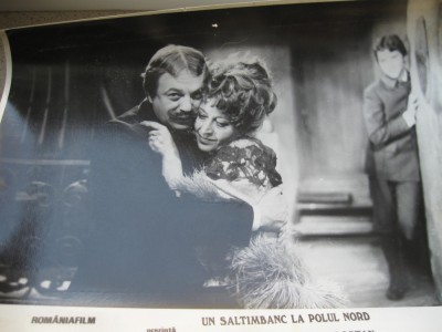 Film/teatru Romania - fotografie originala (25x19) - Un saltimbac la Polul Nord foto