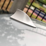 Antena auto activa AM - FM tip &quot;SHARK TAIL&quot; culoare SILVER, AVEX