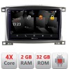 Navigatie Toyota Land Cruiser L100 2002-2008 5230-L100 Android Ecran 720P Quad Core 2+32 carplay android auto CarStore Technology