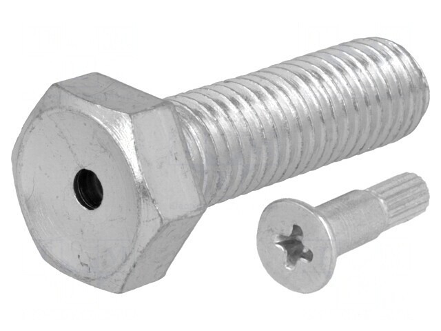 Ştift M12 Oțel Zinc 40mm