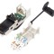 Conector RJ45 ecranat Cat 6a aurit