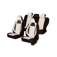 SET HUSE SCAUN RACING BEJ