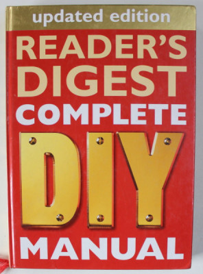 READER &amp;#039;S DIGEST COMPLETE DIY MANUAL , 1994 foto