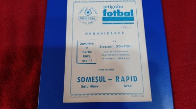 program Somesul SM - Rapid Arad foto