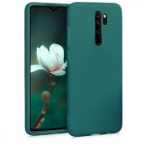 Husa pentru Xiaomi Redmi Note 8 Pro, Silicon, Verde, 50242.57, Carcasa, Kwmobile