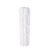 Cumpara ieftin Vaza flori ceramica alba 13,5 x 45 cm