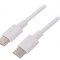 Cablu USB 2.0 USB C 2m alb