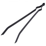 Clește Metalic șemineu, 48cm, Negru