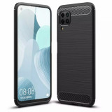 Cumpara ieftin Husa Huawei P40 Lite Carbon Negru Techsuit