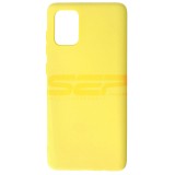Husa Silicon Samsung Galaxy A71 Galben | Toc Protectie Telefon Slim