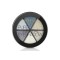 Paleta fard de pleoape 6 culori Pure Velvet Pearl, Revers, 05P, gri