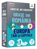 Orase Din Romania - Europa: Tari Si Capitale, - Editura Gama