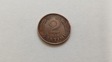 Letonia- 2 santimi, 1937 fff RAR
