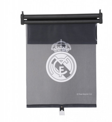 Jaluzea auto pentru geamurile laterale Real Madrid, latime 43 cm , 1 buc Kft Auto foto